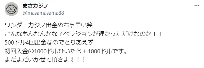 ワンダーカジノ　徹底解説