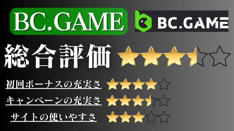 オンラインカジノ おすすめ BC.GAME