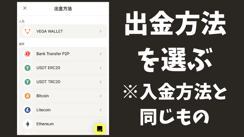 パリマッチ商標 出金方法
解説