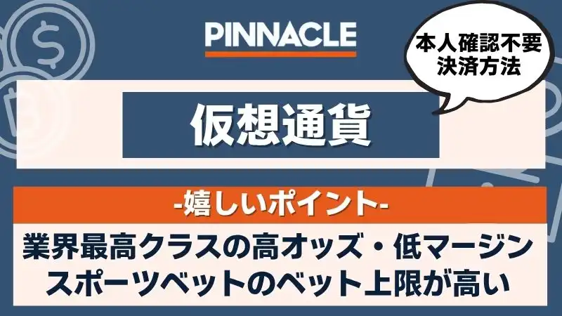 オンラインカジノ 本人確認不要 ピナクル