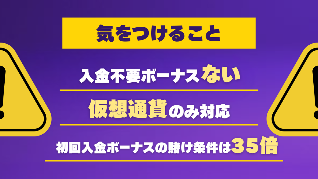 シャッフルカジノ 気を付けること